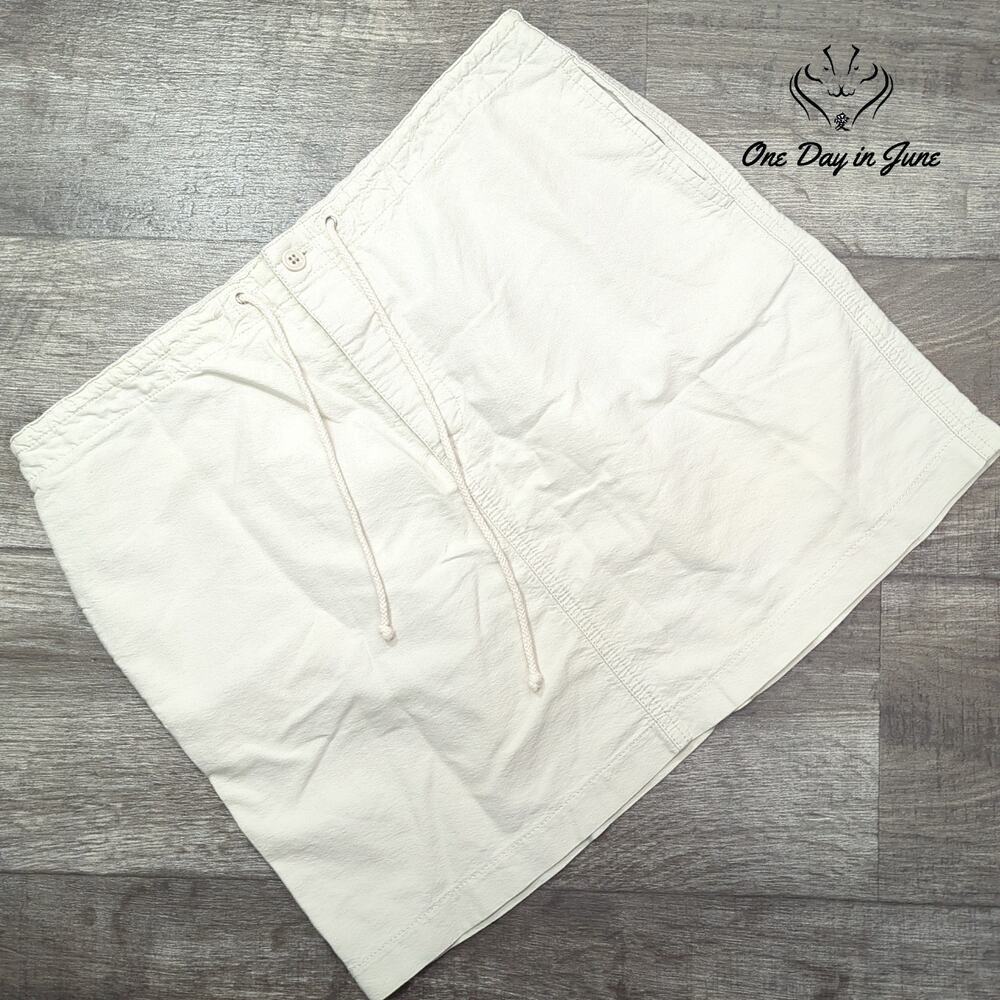 J.Crew Drawstring Skirt Size M